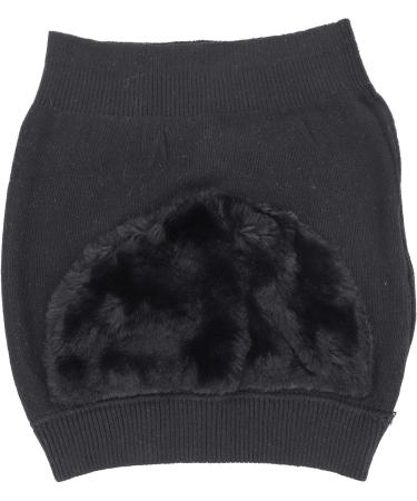 Unisex Medical Abdominal Binder | Cashmere Knit Thermal Support Brace for Stomach & Kidney | Postpartum Recovery Waist Belt with Pain Relief | M Size (57-90CM) | Thicken Black - Buy Online on GoSupps.com