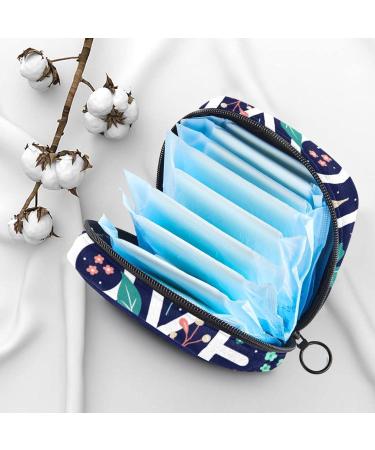 Buy Women's Band Storage Bag - Blue Heart Shaped Menstrual Cup & Makeup Organizer - Travel Friendly & Big Capacity - Buy Online on GoSupps.com