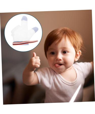Valiclud Anti-Eating Gloves | 2 Pairs of Children s Control Toys | Thumb Protector & Nylon Baby Ring for Toddlers - Buy Online on GoSupps.com