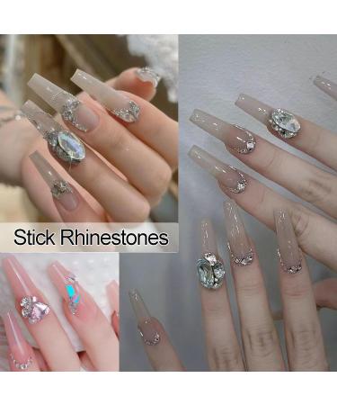 NAILGIL Solid Nail Glue Gel for False Nail Tips Press on Nail Glue Hard Acrylic Nail Glue Gel for Salon Manicure Glue Adhesive DIY at Home Need UV Led Cured - Buy Online on GoSupps.com