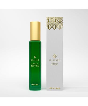 HELICONIA Sensuous Body Oil Lightweight Body Oil with Jojoba Oil Almond Oil & Vitamin E | Fast-Absorbing | Non Greasy | Wild Rose & Verbena Scent | Tropical Skincare | 50 ml - Buy Online on GoSupps.com