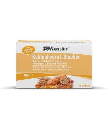 Carbohydrate Blocker - Reduce Calorie Intake & Aid Obesity Treatment | 60 Tablets - International Shipping Available - Buy Online on GoSupps.com