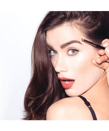 Joey Healy Duo Brow Brush - Vegan Angled Eyebrow Shaper & Spoolie Brush for Effortless Brows - Buy Online on GoSupps.com