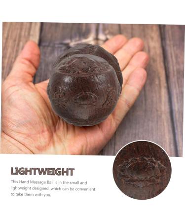 Buy Tovinanna Wooden Massage Hand Relaxation Balls - Portable Baoding Ceramic Therapy Balls for Stress Relief & Training | Ideal for Sports & Home Use - Buy Online on GoSupps.com