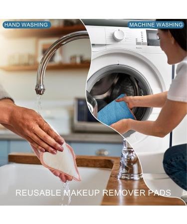 Phogary Microfiber Makeup Towel - Washable Facial Cleaning Cloth - 6 Pack (20x20cm) - Soft Absorbent Blue Cloths for Easy Makeup Removal - Buy Online on GoSupps.com