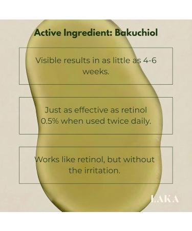 LAKA Hulali Botanical Hulali Facial Oil with Bakuchi Blue Tansy & Matcha Lightweight Face Oil Moisturizer for Daily AM & PM Skincare - Buy Online on GoSupps.com