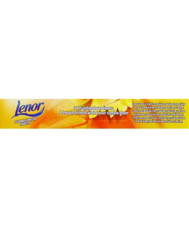 Lenor Tumble Dryer Summer Breeze Wipes - Box of 34 3 Pieces | Fresh Laundry Scent - International Shipping - Buy Online on GoSupps.com