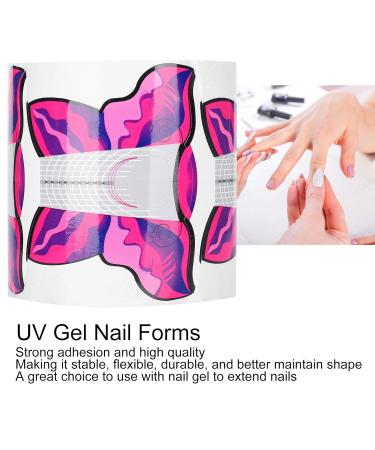 300 Pcs Sculpting Nail Forms - Acrylic Gel Nail Tips for DIY Home & Salon Use - Perfect for Manicure Lovers - Buy Online on GoSupps.com