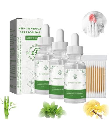 YSGBYSG Arsicor Organic Herbal Drops Tinnitus Relief-arsicor Organic Herbal Drops ARSICOR Ear Soothing Agent 20ml Organic Herbal Drops For Tinnitus Improve Listening Educes Ear Noise (3bottle)