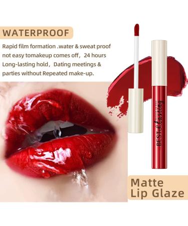 Melemando 12Pcs Matte Liquid Lipstick Set - Waterproof & Quick-drying Lip Gloss Kit for Girls and Women (02) - Buy Online on GoSupps.com