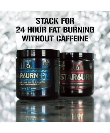 T6 STAR6URN-PM Fat Burner & Sleep Aid with Green Coffee Bean & Garcinia Cambogia - 50 Veggie Caps - Buy Online on GoSupps.com