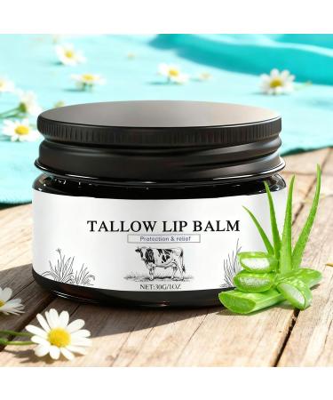 Moisturizing Lip Balm for Women | Nourishing and Protective Cream 30g | Softening Lip Cream - For Women and Men Daily Use at Home and While Traveling in Winter - Buy Online on GoSupps.com