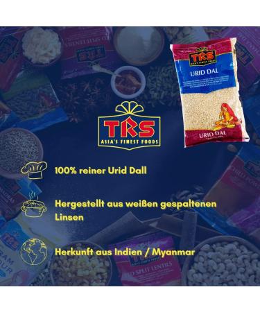 TRS Urid Dall 1 x 1 kg - Buy Online on GoSupps.com