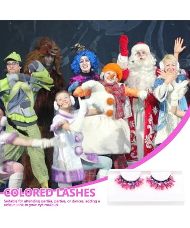 Glitter Lash Extensions | Dramatic Glitter Sequin Lashes | Reusable Colored Lashes Cluster | 3D Effect Fake Eyelashes | Curl Natural Look Eyelash for Professional Makeup Artists Q-03 - Buy Online on GoSupps.com