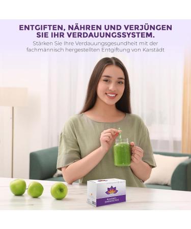 BioMat Karst dts Intestinal Detox Darmmour advanced intestinal and colon detox for body cleansing and supporting intestinal health natural ingredients for effective detoxification 1day treatment - Buy Online on GoSupps.com