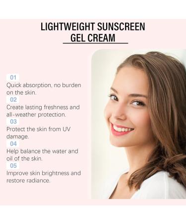  Generisch Sunscreen cream for skin - 50g - Travel size - Oil-free makeup setting spray for sports activities - Buy Online on GoSupps.com