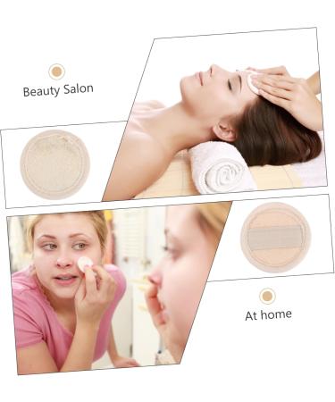 FRCOLOR 3 Sets Loofah Face Wash Cotton Makeup Powder Puffs Makeup Cleansing Puff Loose Powder Puff Makeup Puff Sponge Makeup Remove Pads Facial Cleaning Pad Eye Face Pad Makeup Remover - Buy Online on GoSupps.com