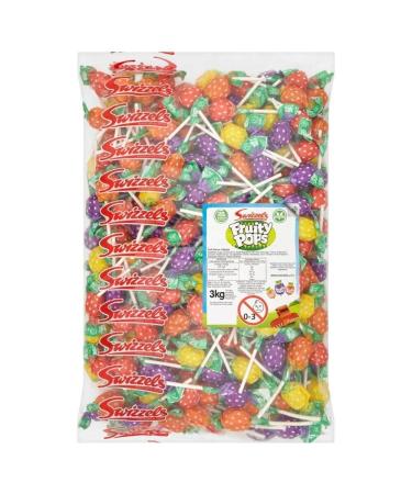 Swizzels Fruity Pop Lollies Bag 2 x 3kg