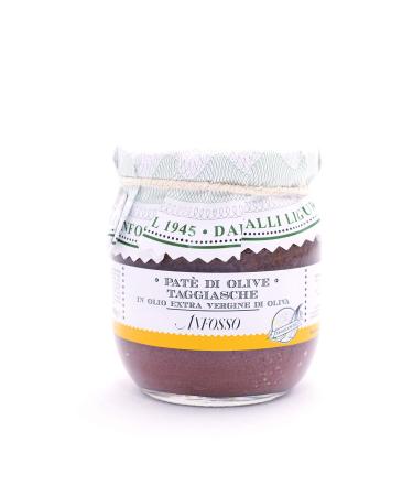 Olio Anfosso Taggiasca Black Olive Pate in Extra Virgin Olive Oil 180g