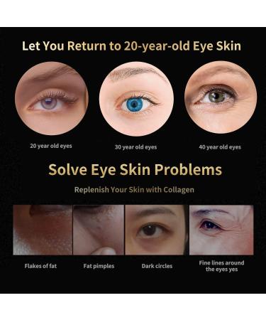 Black Pearl Eye Masks Gel - 60 Pcs for Dark Circles Eye Bags & Firm Skin | Best Eye Care Solution - Buy Online on GoSupps.com