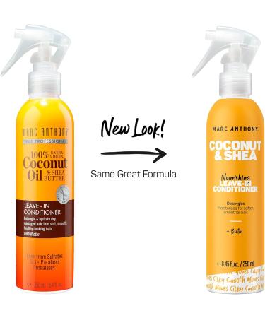 Marc Anthony Coconut Oil & Shea Butter Shampoo & Conditioner Biotin & Keratin - Sulfate Free & Coconut Oil & Shea Butter Leave In Deep Conditioner for Breakage & Frizz 250 ml. HAIR_CLEANER + CONDITIONER CH-BAGS-4-NavyBlue - Buy Online on GoSupps.com