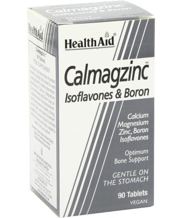 HealthAid Calmagzinc 90 Tablets - Supports Bone Health and Immune System - Buy Online on GoSupps.com