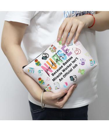 Pediatric Nurse Cosmetic Makeup Bag Peds Nurse Gift Peds Nurse Thank You Gift Nurse Graduation Gift (Pediatric Nurse Bag) - Buy Online on GoSupps.com