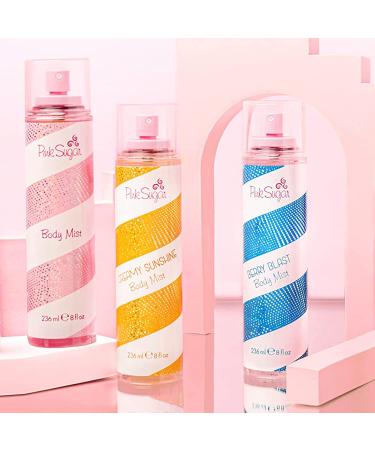 Pink Sugar Berry Blast Eau de Toilette Perfume for Women Body Mist Hair Fragrance Sweet + Fruity Scent Notes of Blueberries Blackberries Cotton Candy & Vanilla Body Mist - 8 Fl Oz - Buy Online on GoSupps.com