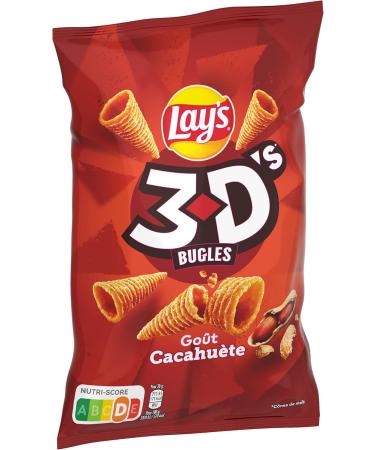 Benennuts Lay's 3D'S Bugles Peanut Taste 85g (Packaging May Vary) - Buy Online on GoSupps.com