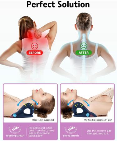 Betovine Neck & Shoulder Massage Pillows | Cervical Traction Relaxers for Pain Relief | International Shipping Available - Buy Online on GoSupps.com