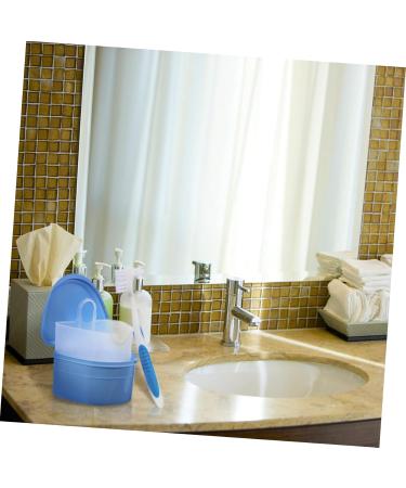 Buy Gleavi Prosthesis Care Box | Cleaning Brush & Container for Prosthesis - International Shipping Available - Buy Online on GoSupps.com