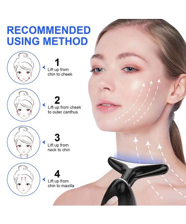 NXNIJ 3-in-1 Anti-Aging Facial Massager for Face Firming and Wrinkle Removal - Buy Online on GoSupps.com