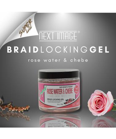 Braid Locking Gel Super Hold - NEXT IMAGE | Rose Water Formula for Perfect Braids & Long-Lasting Styles - Buy Online on GoSupps.com