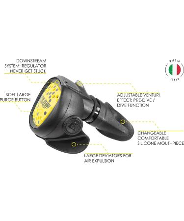 Cressi Octopus Compact - Lightweight & Reliable Scuba Diving Regulator - Made in Italy by Cressi - Buy Online on GoSupps.com
