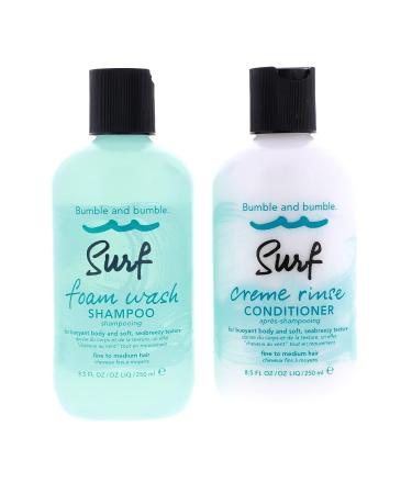 Bumble and Bumble Surf Foam Wash Shampoo & Surf Creme Rinse Conditioner Duo - 8.5 Oz - Buy Online on GoSupps.com