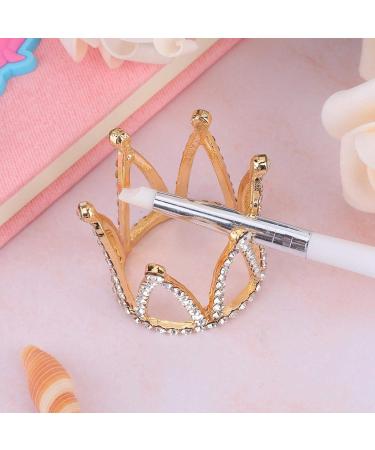 Crown Pen Display Holder | Crown Design Brush Holder Set | Nail Art Accessories & Tools - Buy Online on GoSupps.com