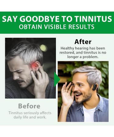 Tinnitus Relief Supplement 1200mg Natural Tinnitus Relief for Ringing Ears Reduce Ear Noise & Improve Hearing Health Effective Ear Ringing Support for Men & Women 120 Capsules 60-Day Supply - Buy Online on GoSupps.com