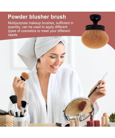 Powder Makeup Brush | Powder Bronzer Brush Blush Brush Multifunction Make up Brush Setting Powder Brush Mushroom Head Face Brushes Makeup black - Buy Online on GoSupps.com