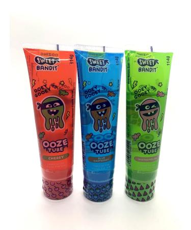 Sweet Bandit Ooze Tubes 114g x 12 (3 Flaours)