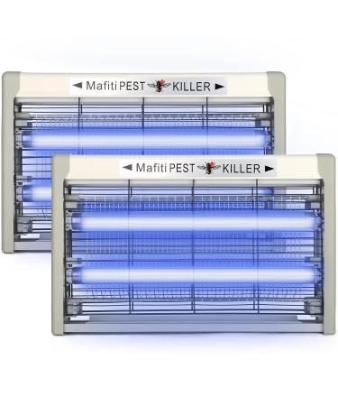 Shop Mafiti 20W Electrical Insect Zapper - Effective Mosquito Killer & Fly Trap for Home Kitchen & Farm - Gray - Buy Online on GoSupps.com