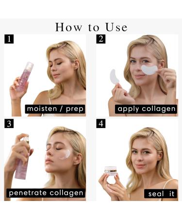 Melting Collagen Set | Anti-Aging System to Reduce Fine Lines & Wrinkles | Lift Firm Hydrate & Brighten - International Shipping Available - Buy Online on GoSupps.com