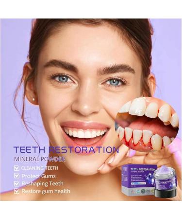 Tooth Restoration Mineral Powder Teeth Whitening Powder Dental Mineral Powder Effective for Strengthening Teeth and Gums Teeth Restoration Mineral Powder - Buy Online on GoSupps.com