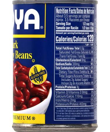 Goya Foods Dark Red Kidney Beans 15.5oz (Pack of 24) - Buy Online Now! - Buy Online on GoSupps.com