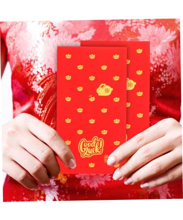 EXCEART 36 Pcs Year of The Rabbit Red Envelope Bag Lunar New Year Gifts Red Wallet New Year Money Bag 2023 Hong Bao Envelopes for Lunar New Year Red Purse Cartoon 12pcs Red Paper - Buy Online on GoSupps.com
