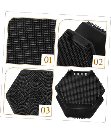 DOITOOL Face Brush Scrubber Face Scrub Face Cleansing Brush Facial Wash Brush Silicone Facial Cleansing Brush Facial Exfoliator Facial Brush Makeup Brush Silica Gel Double Head - Buy Online on GoSupps.com