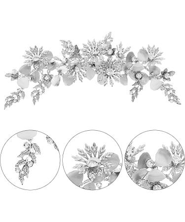 Rhinestone Hair Clip - Golden Sparkly Side Clips - Retro Look Elegant Hair Accessories Hair Clips for Gatherings Parties Festivals Events - Buy Online on GoSupps.com