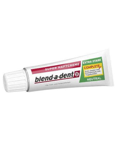 Blend-a-Dent COMPLETE NEUTRAL Super Adhesive Cream 47g Strong Hold for Dentures | International Shipping Available - Buy Online on GoSupps.com