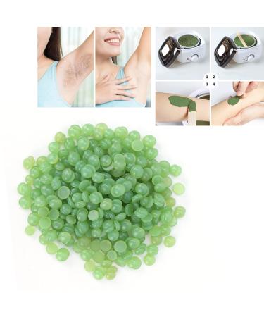 Buy Painless Depilatory Wax Beads - Paperless Hair Removal for Face Legs Armpits & More (Green) - Fast International Shipping - Buy Online on GoSupps.com