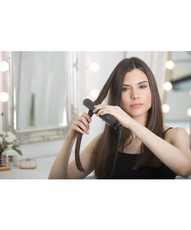 Panasonic EH-HS99 Nanoe Ceramic Hair Straightener - Temperature Control, Black/Rose Gold - Buy Online on GoSupps.com