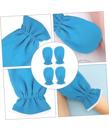 minkissy 4 Pairs Maintenance Care Gloves Spa Wax Hand Cover Paraffin Wax Gloves Thermal Mitts Hand Moisturizer Gloves Hot Wax Mittens Paraffin Wax for Hands Care Bag Flannel Insulation Miss - Buy Online on GoSupps.com